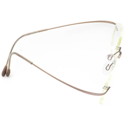 Silhouette Eyeglasses M 7395 /40 V 6073 Titan Brushed Lilac Rimless Frame Austria 49[]19 140