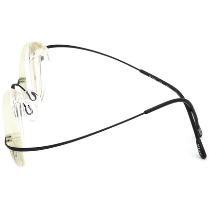Silhouette Women's M 7395 /50 6074 Polished Black Rimless Frame Austria 48[]19 135