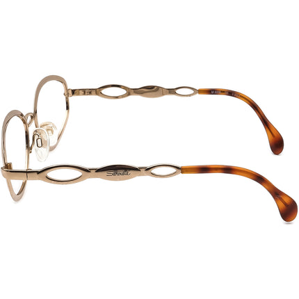 Silhouette Women's Sunglasses M 8056 /30 V 6051 Gold Oval Metal Austria 54 mm