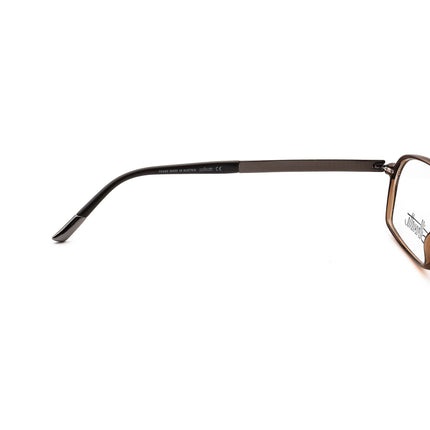 Silhouette Eyeglasses SPX 1552 40 6052 Titan Brown Rectangular Frame 53[]14 135