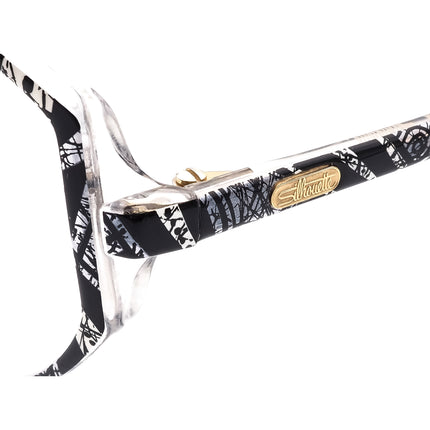 Silhouette Women's Eyeglasses SPX M1803 /20 C 2789 Clear & Black Oval Frame 54[]14 130