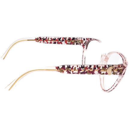 Silhouette Women's Eyeglasses SPX M 1777 /20 C 2214 Camouflaged Purple & Clear Oversized Frame Austria 57[]14 135