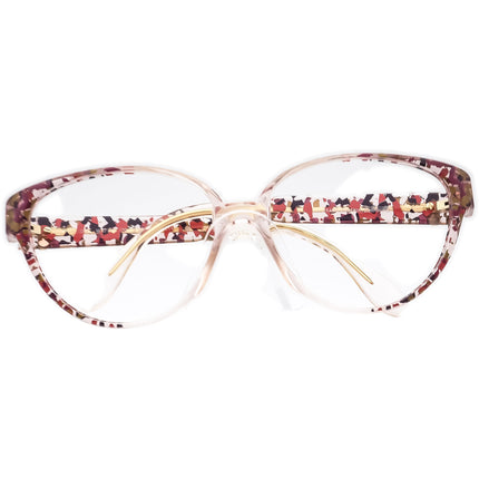 Silhouette Women's Eyeglasses SPX M 1777 /20 C 2214 Camouflaged Purple & Clear Oversized Frame Austria 57[]14 135