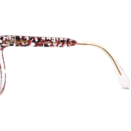 Silhouette Women's Eyeglasses SPX M 1777 /20 C 2214 Camouflaged Purple & Clear Oversized Frame Austria 57[]14 135