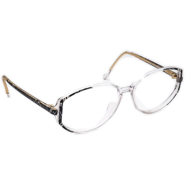 Silhouette Women's Eyeglasses SPX M 1803 /20 C 2789 Clear/Black Oval Frame Austria 54[]14 135