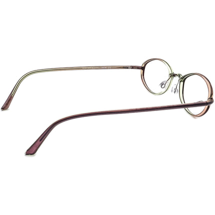 Silhouette Women's Eyeglasses SPX M 1940 /10 6055 Purple on Green Oval Frame Austria 47[]20 135