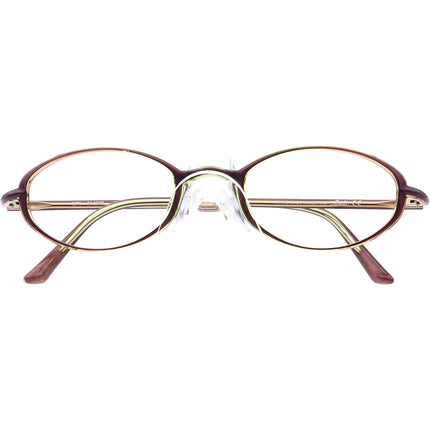 Silhouette Women's Eyeglasses SPX M 1940 /10 6055 Purple on Green Oval Frame Austria 47[]20 135