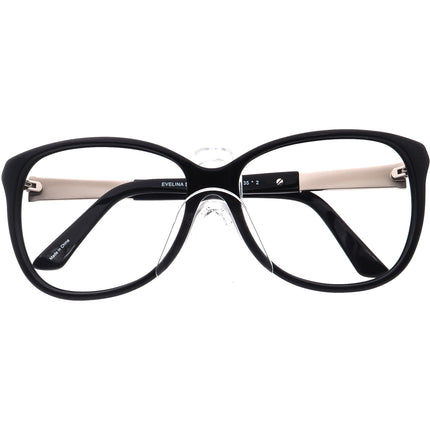 Swarovski Women's Sunglasses Evelina SW 83 01B Black/Silver with Rhinestones Square 58 mm