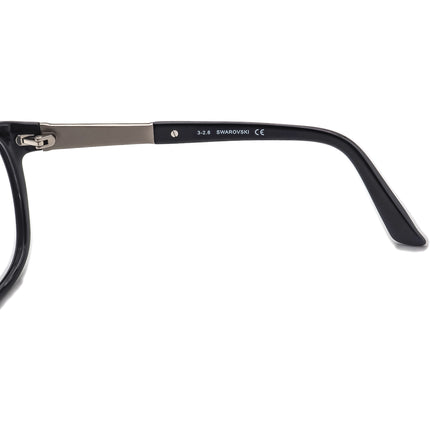 Swarovski Women's Sunglasses Evelina SW 83 01B Black/Silver with Rhinestones Square 58 mm
