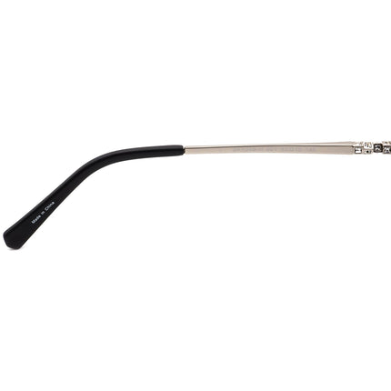 Swarovski Women's Eyeglasses SK5249-H 001 Black/Silver Rhinestones Cat Eye Frame 53[]15 140