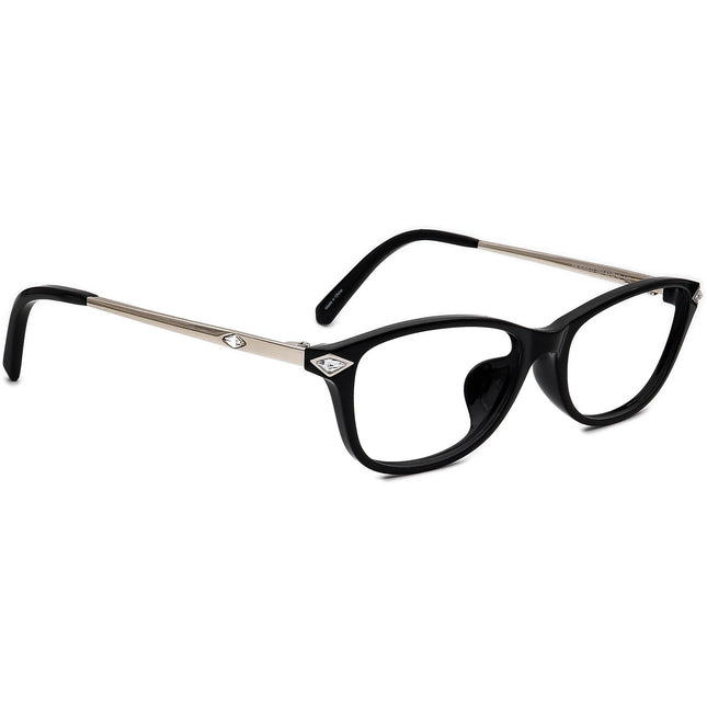 Swarovski Women's Eyeglasses SK 5293-D 001 Black/Silver Rhinestones B-Shape Frame 52[]16 140