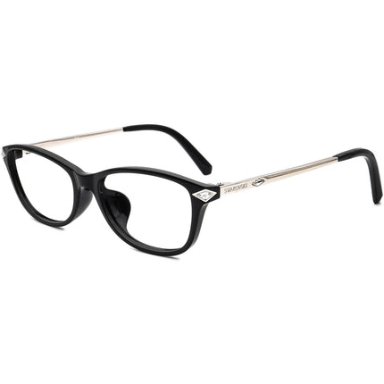 Swarovski Women's Eyeglasses SK 5293-D 001 Black/Silver Rhinestones B-Shape Frame 52[]16 140