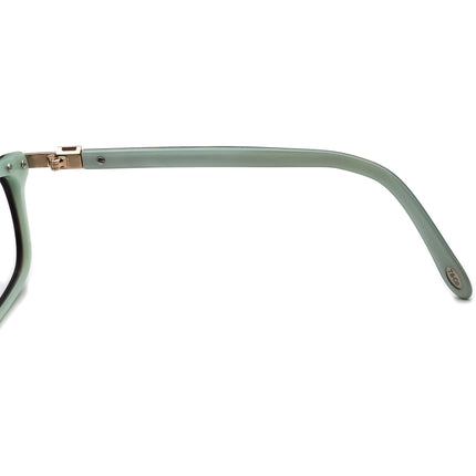 Tiffany & Co. Women's Eyeglasses TF2060-A 8002 Dark Tortoise on Tiffany Blue Rhinestones Rectangular Frame Italy 54[]15 135