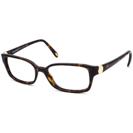 Tiffany & Co. Women's Eyeglasses TF 2024 8015 Havana Rectangular Frame Italy 52[]16 135