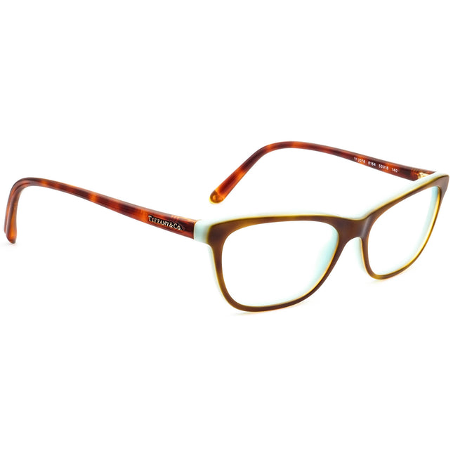 Tiffany & Co. Women's Eyeglasses TF 2078 8164 Tortoise Frame Italy 53[]16 140