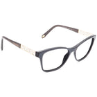 Tiffany & Co. Women's Eyeglasses TF 2130 8211 Pearl Gray Rectangular Frame Italy 54[]16 140