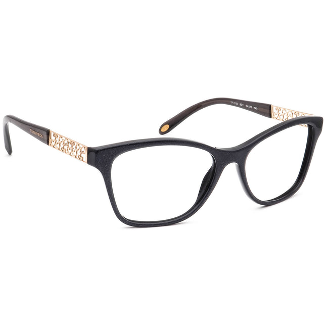 Tiffany & Co. Women's Eyeglasses TF 2130 8211 Pearl Gray Butterfly Frame Italy 54[]16 140