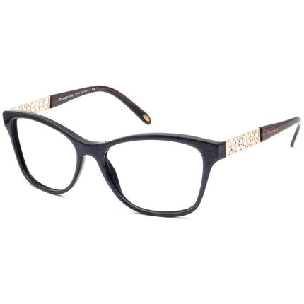 Tiffany & Co. Women's Eyeglasses TF 2130 8211 Pearl Gray Butterfly Frame Italy 54[]16 140