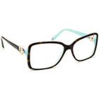 Tiffany & Co. Women's Sunglasses TF 4066 8134/3B Havana on Tiffany Blue Square Italy 56 mm