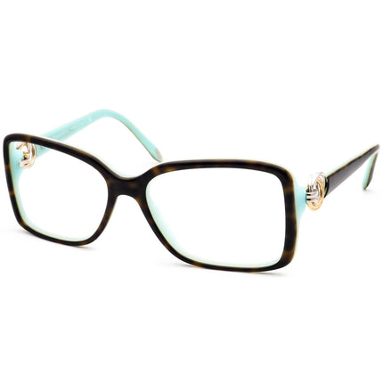 Tiffany & Co. Women's Sunglasses TF 4066 8134/3B Havana on Tiffany Blue Square Italy 56 mm