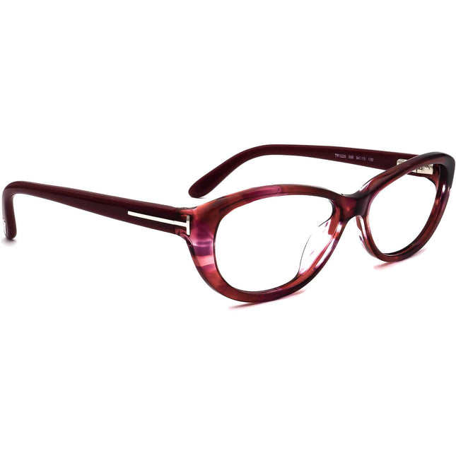 Tom Ford Women's Eyeglasses TF5226 068 Burgundy B-Shape Frame Italy 54[]13 130