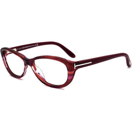 Tom Ford Women's Eyeglasses TF5226 068 Burgundy B-Shape Frame Italy 54[]13 130