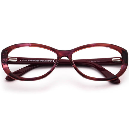 Tom Ford Women's Eyeglasses TF5226 068 Burgundy B-Shape Frame Italy 54[]13 130