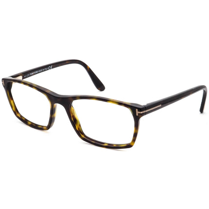 Tom Ford Eyeglasses TF 5295 052 Havana Square Frame Italy 56[]17 145