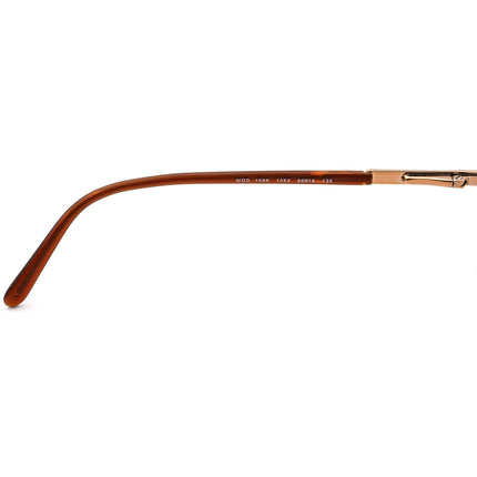 Versace Eyeglasses MOD. 1066 1053 Lite Cafe Half Rim Frame Italy 50[]18 135