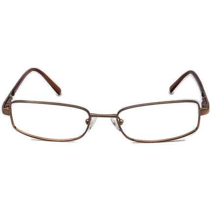 Versace Women's Eyeglasses MOD. 1067 1013 Brown Rectangular Frame Italy 52[]17 135