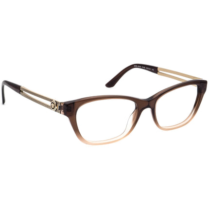 Versace Women's Eyeglasses MOD.3220 5165 Brown Gradient/Gold Semi Cat Eye Frame Italy 52[]16 140
