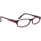 Versus Women's Eyeglasses MOD.8060 495 Burgundy Rectangular Frame 52[]16 140