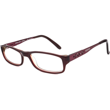 Versus Women's Eyeglasses MOD.8060 495 Burgundy Rectangular Frame 52[]16 140