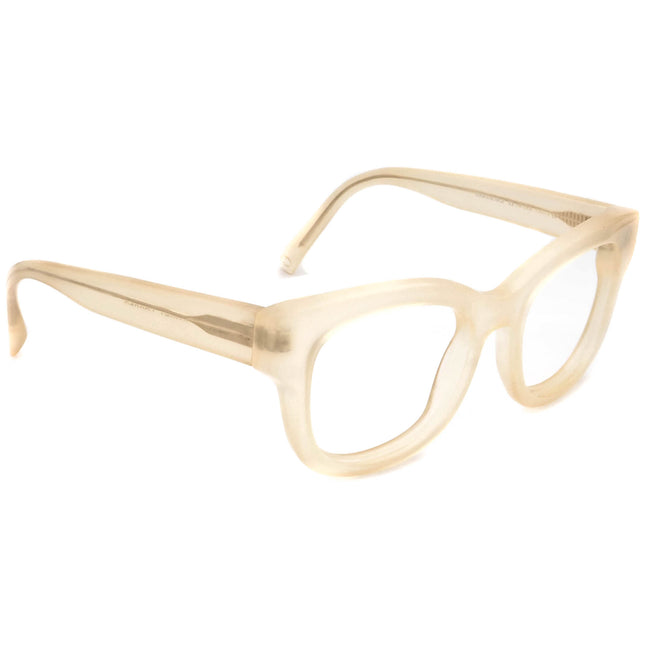 Warby Parker Eyeglasses Barrie 662 Natural (Transparent Matte Beige) Frame 52[]19 145