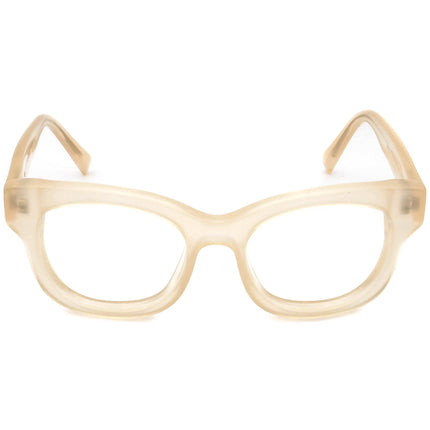 Warby Parker Eyeglasses Barrie 662 Natural (Transparent Matte Beige) Frame 52[]19 145