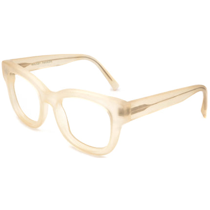 Warby Parker Eyeglasses Barrie 662 Natural (Transparent Matte Beige) Frame 52[]19 145