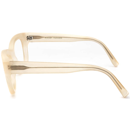 Warby Parker Eyeglasses Barrie 662 Natural (Transparent Matte Beige) Frame 52[]19 145