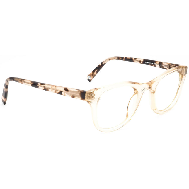 Warby Parker Women's Eyeglasses Cora 8218 Champagne/Tortoise Square Frame 46[]23 145