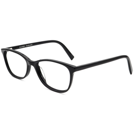 Warby Parker Women's Eyeglasses Daisy M 100 Glossy Black B-Shape Frame 54[]17 142