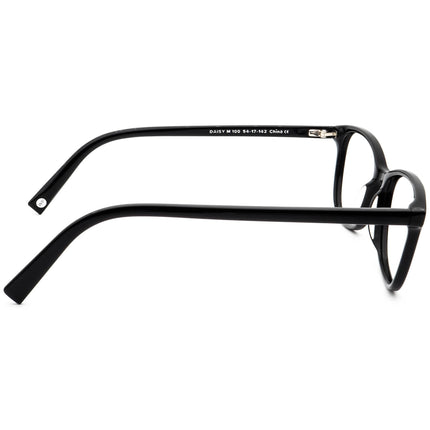 Warby Parker Women's Eyeglasses Daisy M 100 Glossy Black B-Shape Frame 54[]17 142