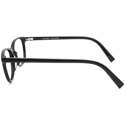 Warby Parker Women's Eyeglasses Daisy M 100 Glossy Black B-Shape Frame 54[]17 142
