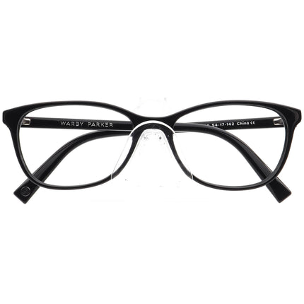 Warby Parker Women's Eyeglasses Daisy M 100 Glossy Black B-Shape Frame 54[]17 142