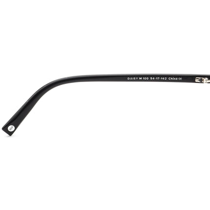 Warby Parker Women's Eyeglasses Daisy M 100 Glossy Black B-Shape Frame 54[]17 142