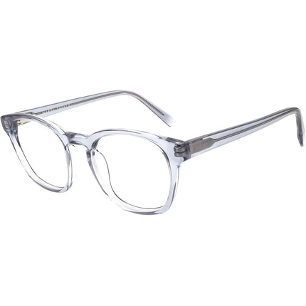 Warby Parker Eyeglasses Felix M 371 Pacific Crystal Square Frame 49[]19 145