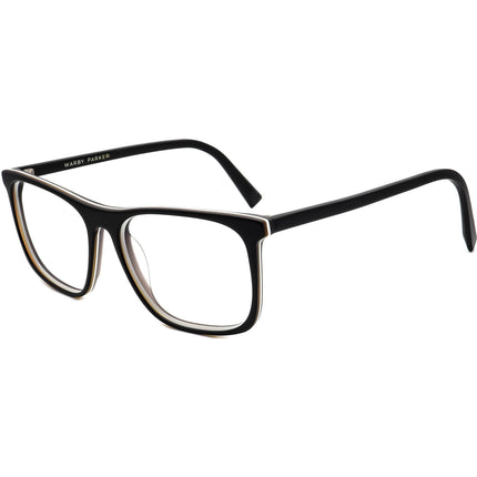 Warby Parker Eyeglasses Fletcher 103 Matte Black Square Frame 55[]15 145