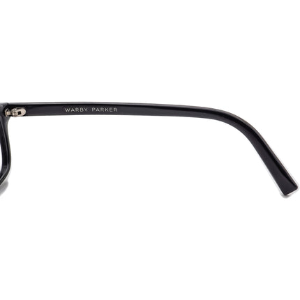 Warby Parker Eyeglasses Hardy 100 Glossy Black Rectangular Frame 51[]18 145