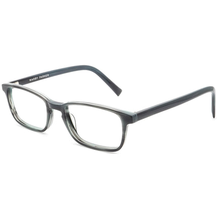 Warby Parker Eyeglasses Hardy M 175 Striped Pacific Rectangular Frame 51[]18 145