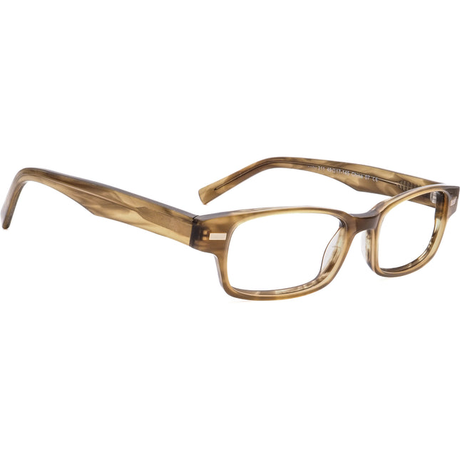 Warby Parker Eyeglasses Japhy 211 Olive Tortoise Rectangular Frame 49[]17 145