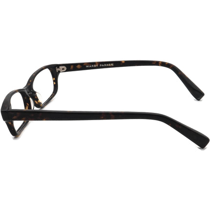 Warby Parker Eyeglasses Langston-201 Dark Tortoise Rectangular Frame 53[]16 140