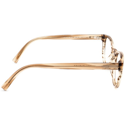 Warby Parker Women's Eyeglasses Percey M 207 Chestnut Crystal Round Frame 48[]20 140